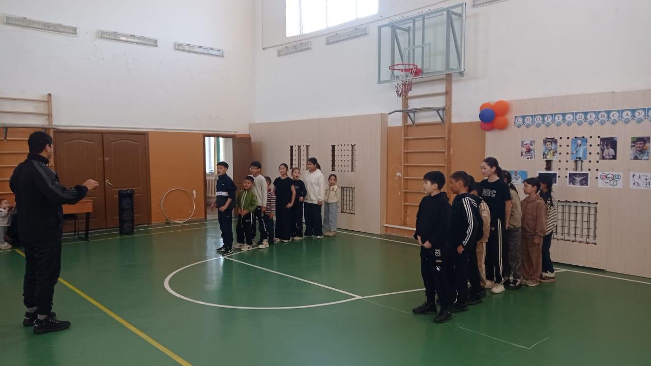 Тарас негізгі орта мектебінде дене шынықтыру апталығы жоспарға сай өткізілуде